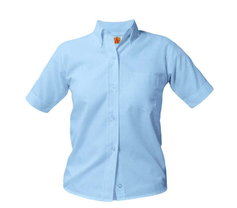 Girls Oxford S/S : Size 7 - 16